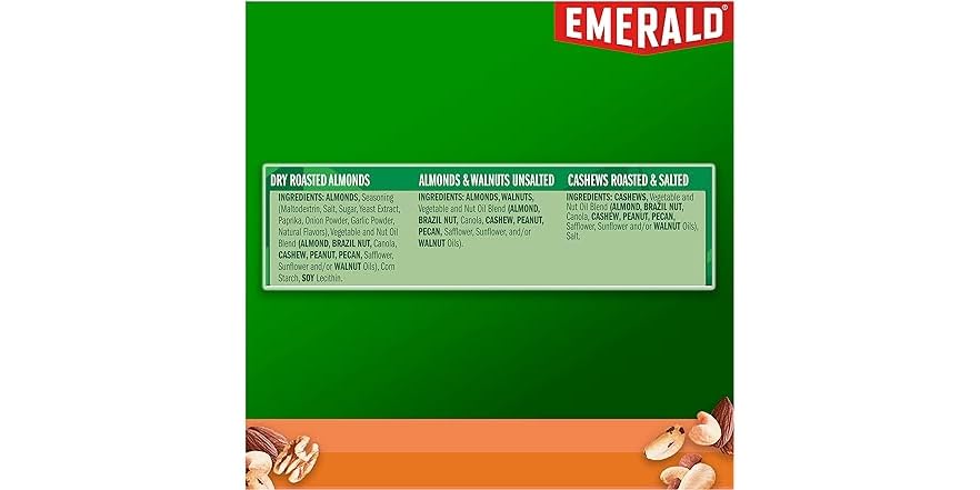 Emerald Nuts Variety Pack 18ct