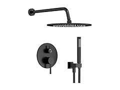 Gabrylly Shower Faucet Set, Wall Mounted, 2 Way