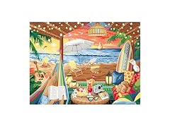 Ravensburger Relax CreArt Cozy Cabana Paint by Numbers Kit