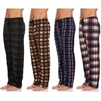 4-Pack Men's Micro Fleece Pajama Pants (Various Size) only .99: eDeal Info