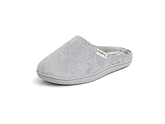 Dearfoams Women's Leslie House Clogs- Sleet