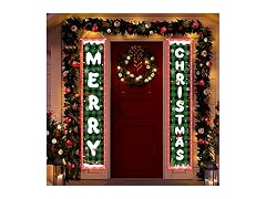 SESIIduo Green Plaid Christmas Decoration C