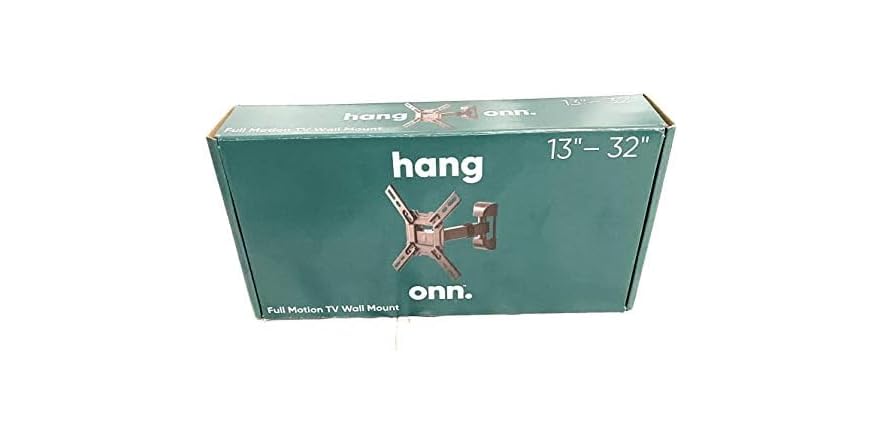 Hang onn. Full-Motion TV Wall Mount 13”-32”