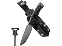 HX OUTDOORS Fixed Blade Knife | 3.7in Fixed