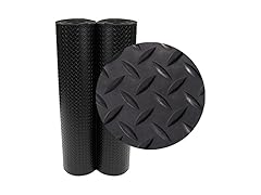 Rubber-Cal Diamond-Plate Rubber Flooring Rolls
