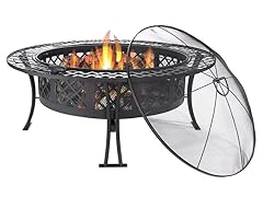 SunnyDaze Décor Diamond Weave Fire Pit