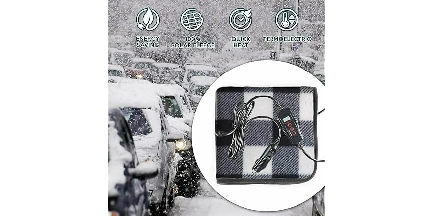 Zone Tech 12V Warming Pad