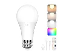 Rechargeable Battery Operated A19 Light Bulb