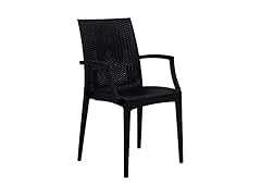 LeisureMod MCA19 Hickory Weave Armchair