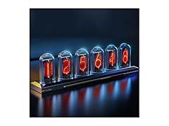 RGB Nixie Glow Tube Clock