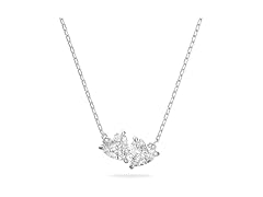 Swarovski Mesmera Necklace, Heart-Shaped Clear