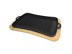 Jim Beam Cast Iron Grill Pan Set