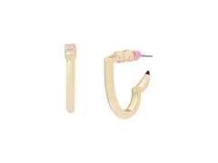 Betsey Johnson Women Jewelry Women's Earrings Gold