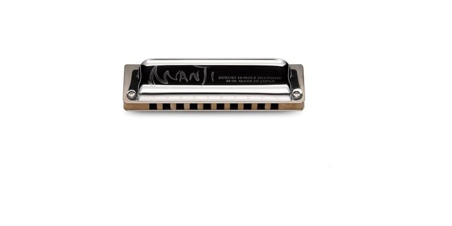 Suzuki Harmonica, Silver (M-20 NLow-F)