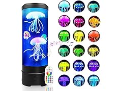 BravSco Jellyfish Lamp With Bluetooth Speaker