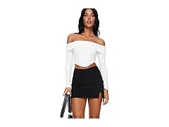 Princess Polly Ravyn Side Slit Mini Skort