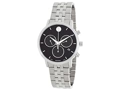 Movado Museum Classic Quartz Black Dial 607777