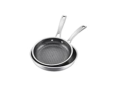 Cuisinart FusionPlus Hybrid Nonstick Stainless Steel Cookware Set, 2-Piece