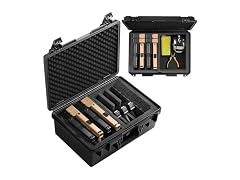 Waterproof Pistol Case W/ Premium Foam 7 Guns 4+3 Layout