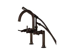 Kingston AE8105DL Deck-Mount Clawfoot Tub Faucet