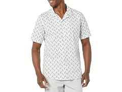 Amazon Essentials Men's Short Sleeve Resort Shirt