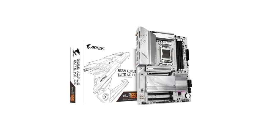 Gigabyte B650 AORUS ELITE AX ICE AMD AM5 Only $142.09 at Sellout