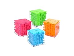LIZHOUMIL Maze Puzzle Box Money Saving Box, Coin C
