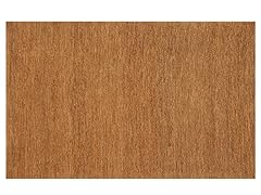 Natural Solid Orange Rug