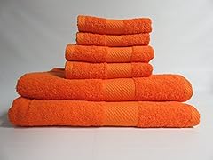 Lantrix Natural Cotton 6 Piece Towel Set