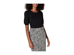 Amazon Essentials Womens RegularFit Puff Sleeve Tee (2XL)