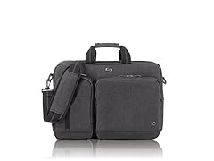 Solo 15.6" Laptop Hybrid Briefcase Backpack - Grey
