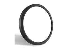 Brightever Black LED Flush Mount Ceiling Light, 7" 15W