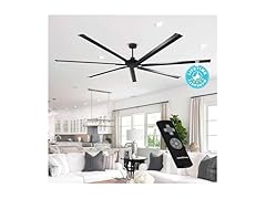 Parrot Uncle 84 Inch Ceiling Fan without Lights