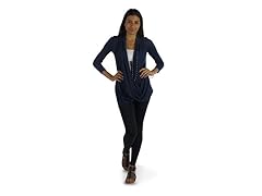 Criss Cross Cardigan, Navy