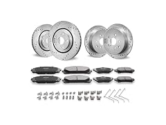 Front and Rear Brake Kit Compatible