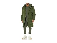 Amazon Essentials Mens Hooded Long Puffer Coat (XXL)