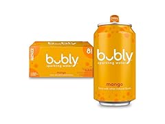 8PK bubly Sparkling Water, Mango, Zero Sugar