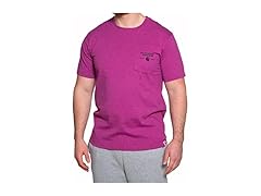 Carhartt Mens Pocket Logo T-Shirt (L) Blue