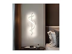 AOMEI White S-Shaped Wall Sconce