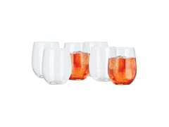 Oggi Unbreakable Wine Glasses, Set 6 