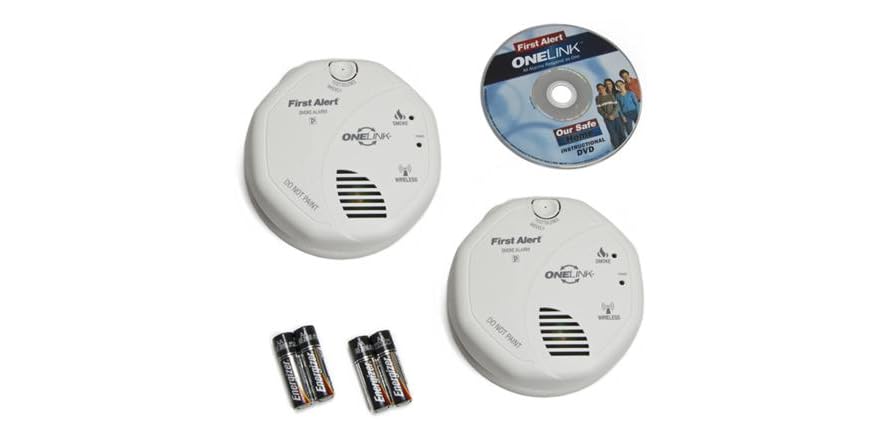 First Alert ONELINK Wireless Smoke Alarm - 2 Pack