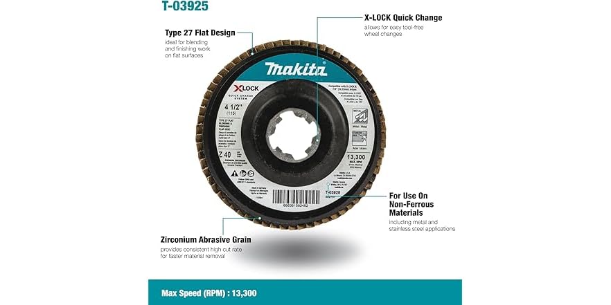 Prolongador Makita P-03925 - 280 Mm De Longitud, Rosca Estándar - Accesorio Para Herramientas Makita