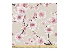 Ambesonne East Fabric by The Yard