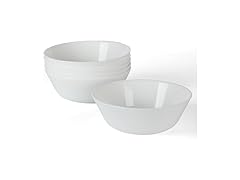Martha Stewart Opalton 6-Piece  Soup and Cereal Bowls 