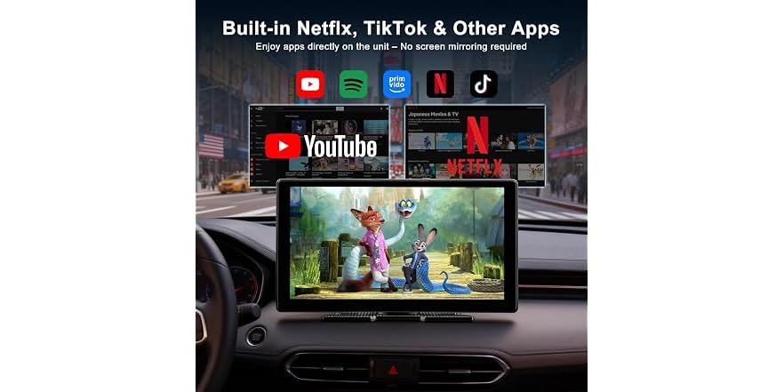 Carplay Android System Box Accfly Wireless CarPlay Car Screen (Open Box)