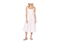 The Drop Women Tina Scoop Neck Mixed Media Dress