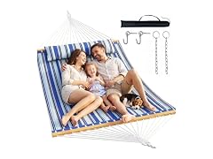 Double Hammock Spreader Bar 500lbs Aqua