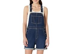 Amazon Essentials Women's Denim Short Overalls