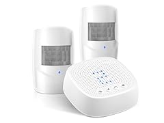 Wireless Outdoor Driveway Alarm (White)