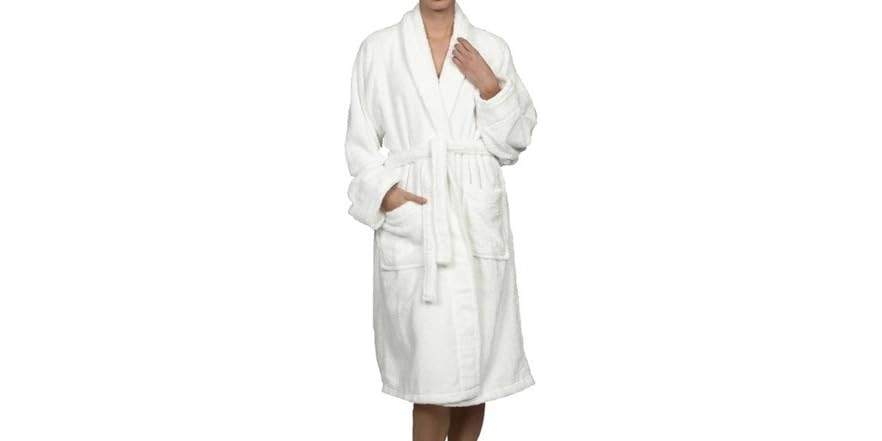 100% Combed Cotton Terry Cloth Robe